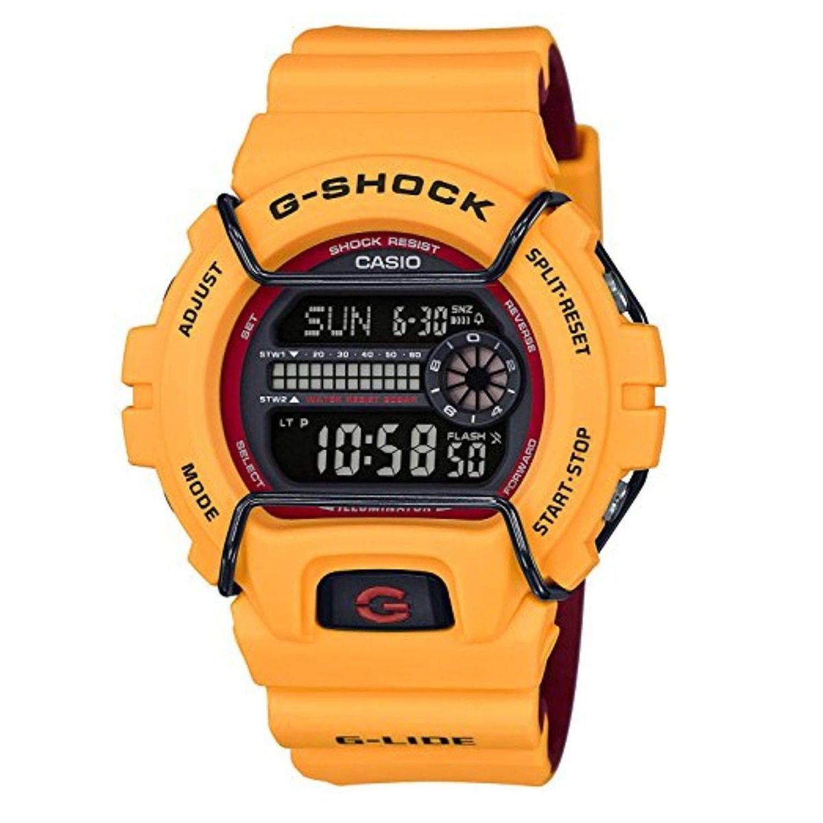 CASIO - Reloj Hombre G-Shock GLS 6900 9D Amarillo
