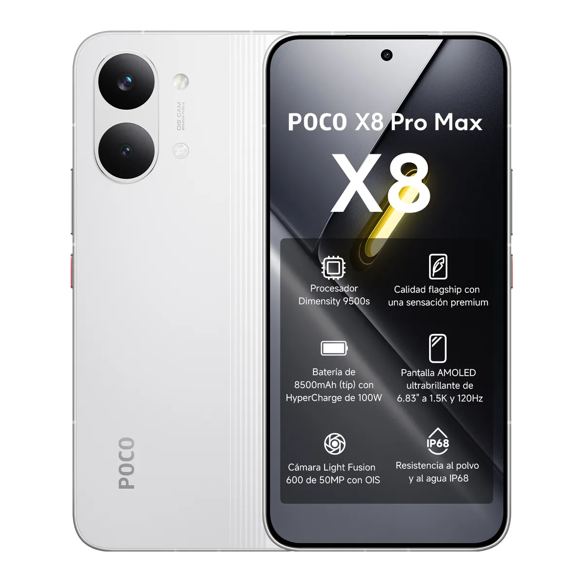 POCO X8 Pro Max Blanco 12GB+256GB, marca XIAOMI - Foto Principal