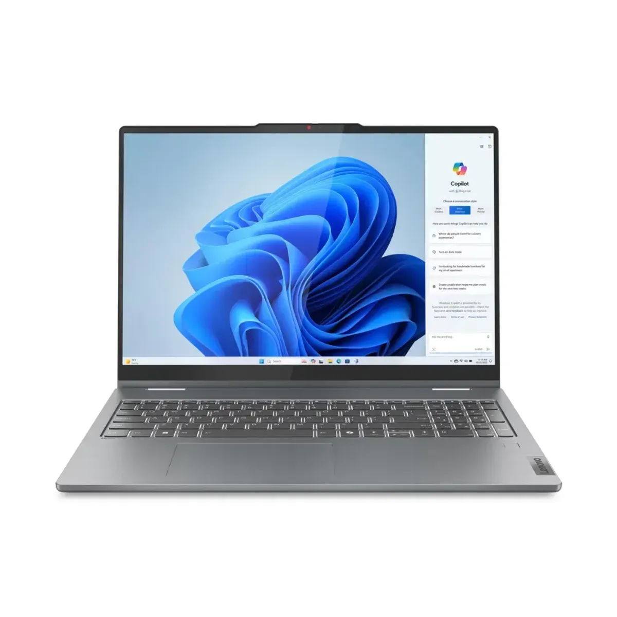 LENOVO - Laptop Lenovo IdeaPad 5 2 en 1 16IRU9 Intel Core 7 150U 16GB RAM 1TB SSD 16" WUXGA Táctil 83DU000CUS