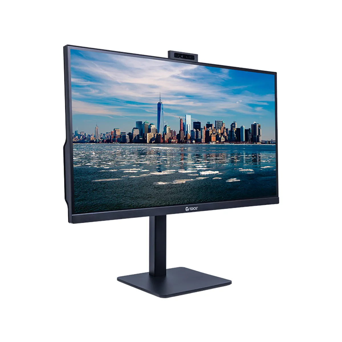 Monitor plano TEROS TE-2720CS, 27" QHD IPS, 144Hz, 1ms, HDMI, DP, Cámara, Micrófono, marca Teros - Foto Principal