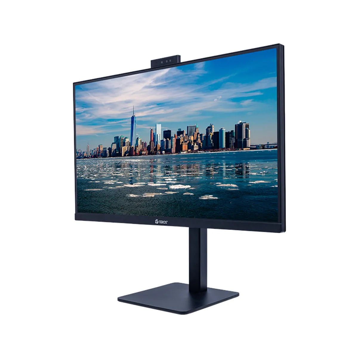 Monitor plano TEROS TE-2720CS, 27" QHD IPS, 144Hz, 1ms, HDMI, DP, Cámara, Micrófono, marca Teros - Foto 2