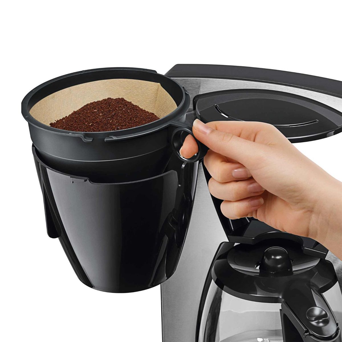 BOSCH - Cafetera de Filtro Confortline  TKA6A643 Negra