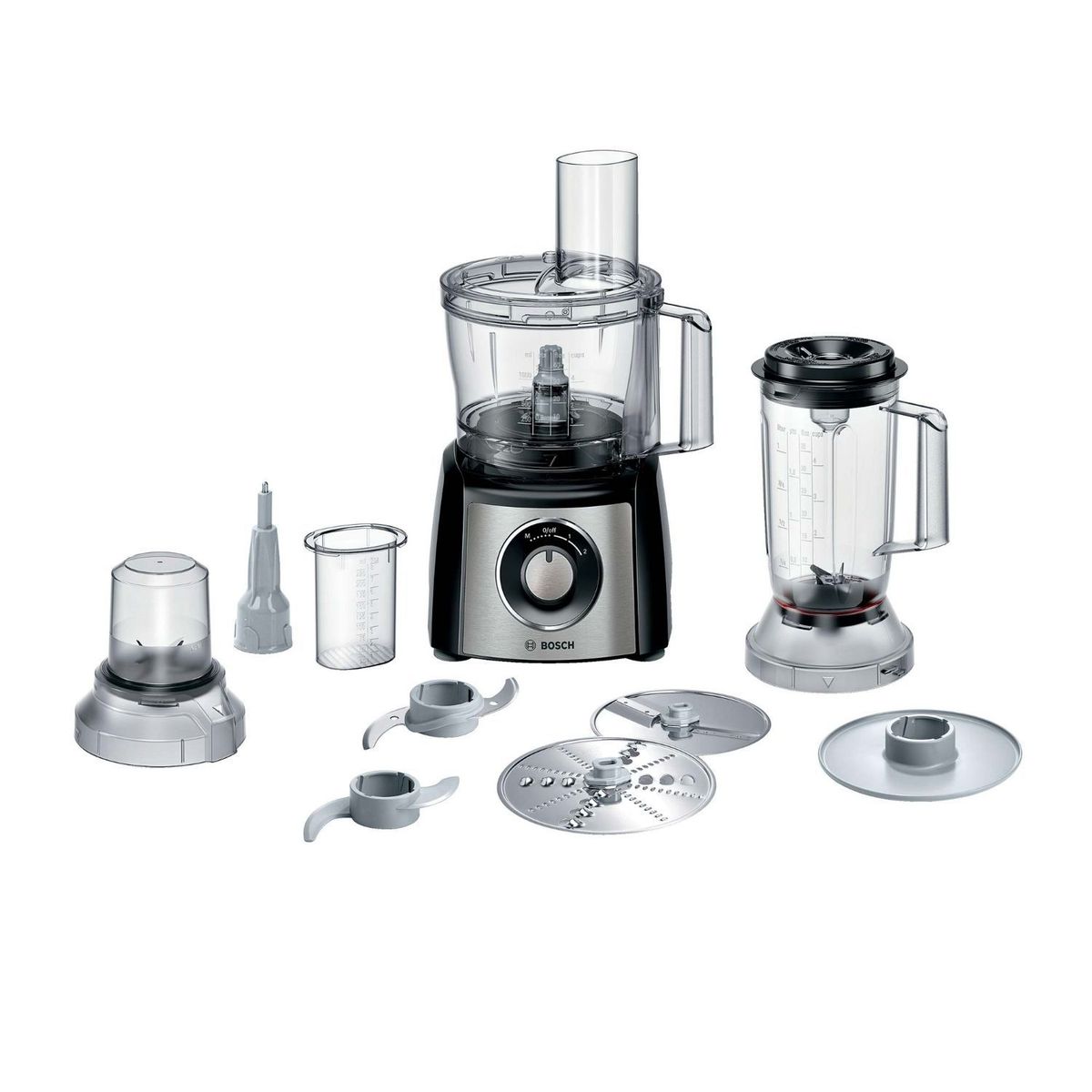 BOSCH - Procesador de Alimentos MCM3501M 800 W Inox