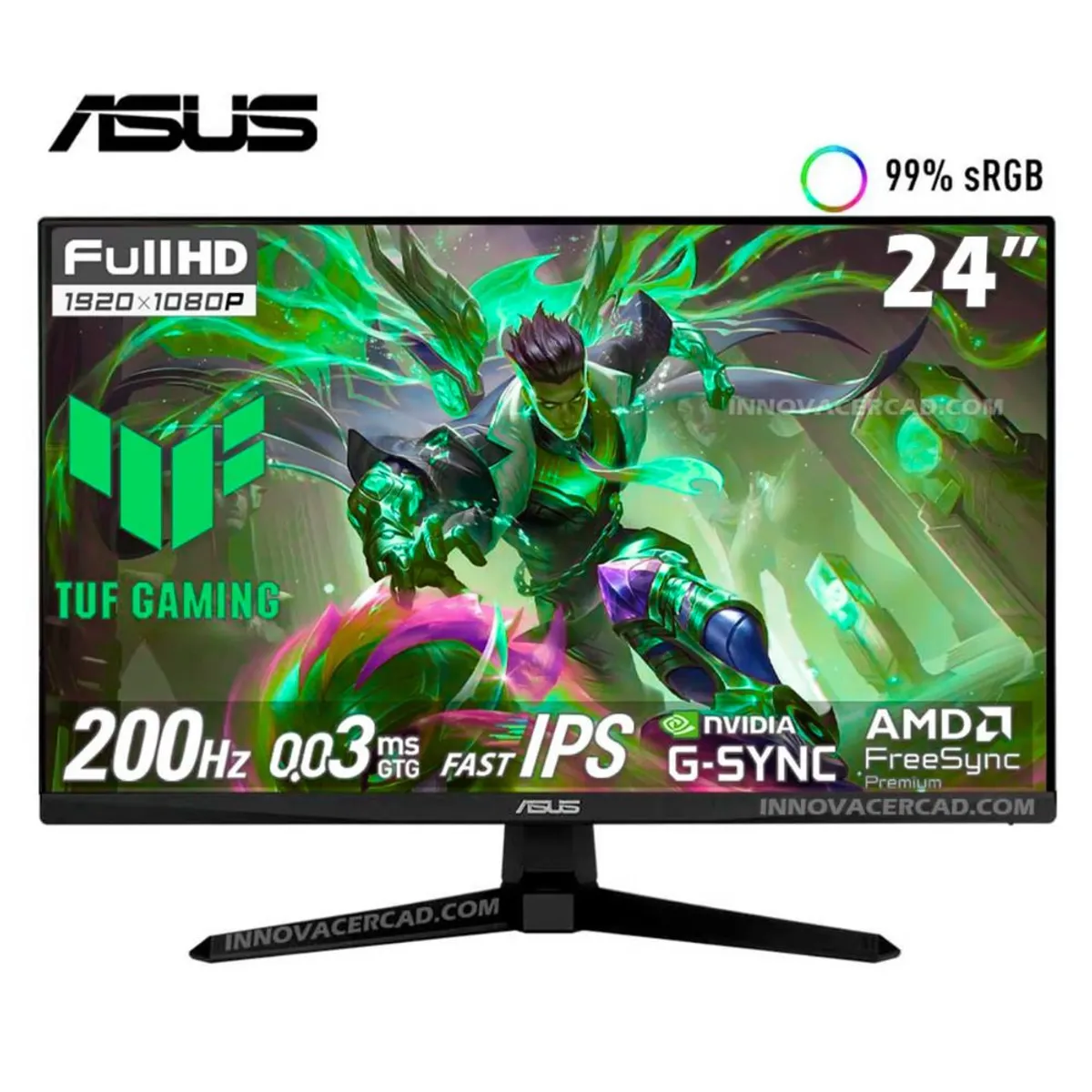 ASUS - Monitor ASUS Tuf Gaming VG249Q5A FULL HD 23.8 