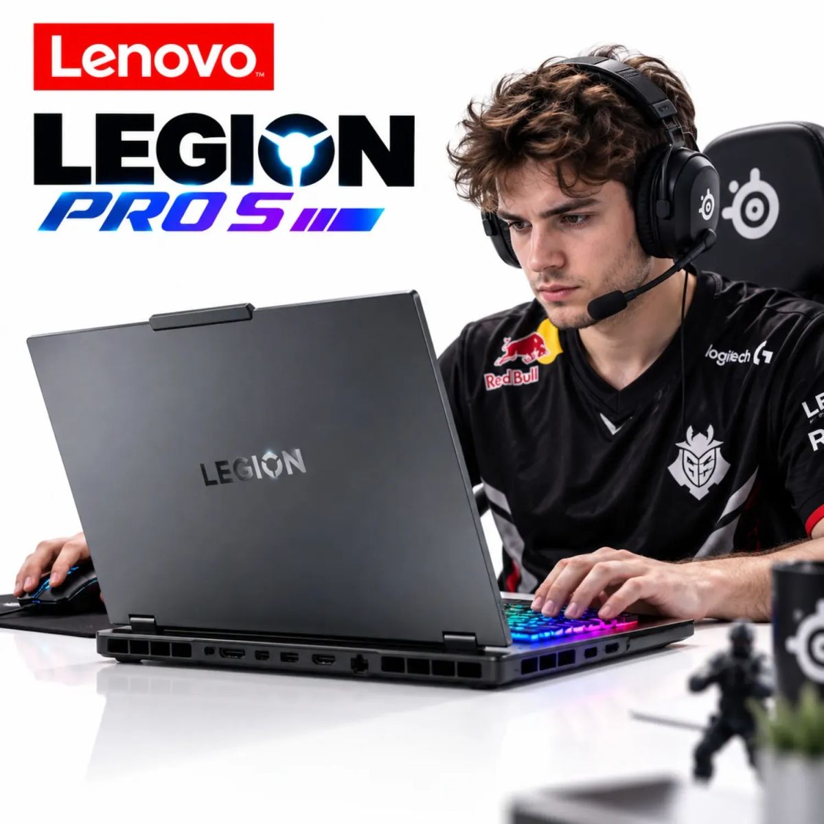 LENOVO - Lenovo Legion Pro 5 16IRX10 83NN0058LM Core i9-14900HX, 32GB RAM, 1TB SSD, RTX 5060 8GB, 16″ WQXGA