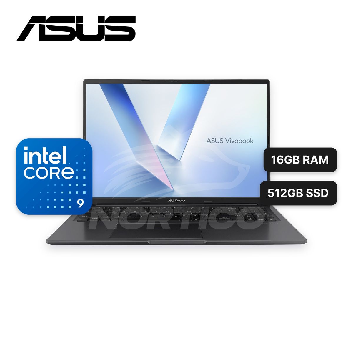 ASUS - Laptop Asus Vivobook X1605VAPBF Core 9-270H 16GB512GBSSD (90NB13W3-M00XH0)