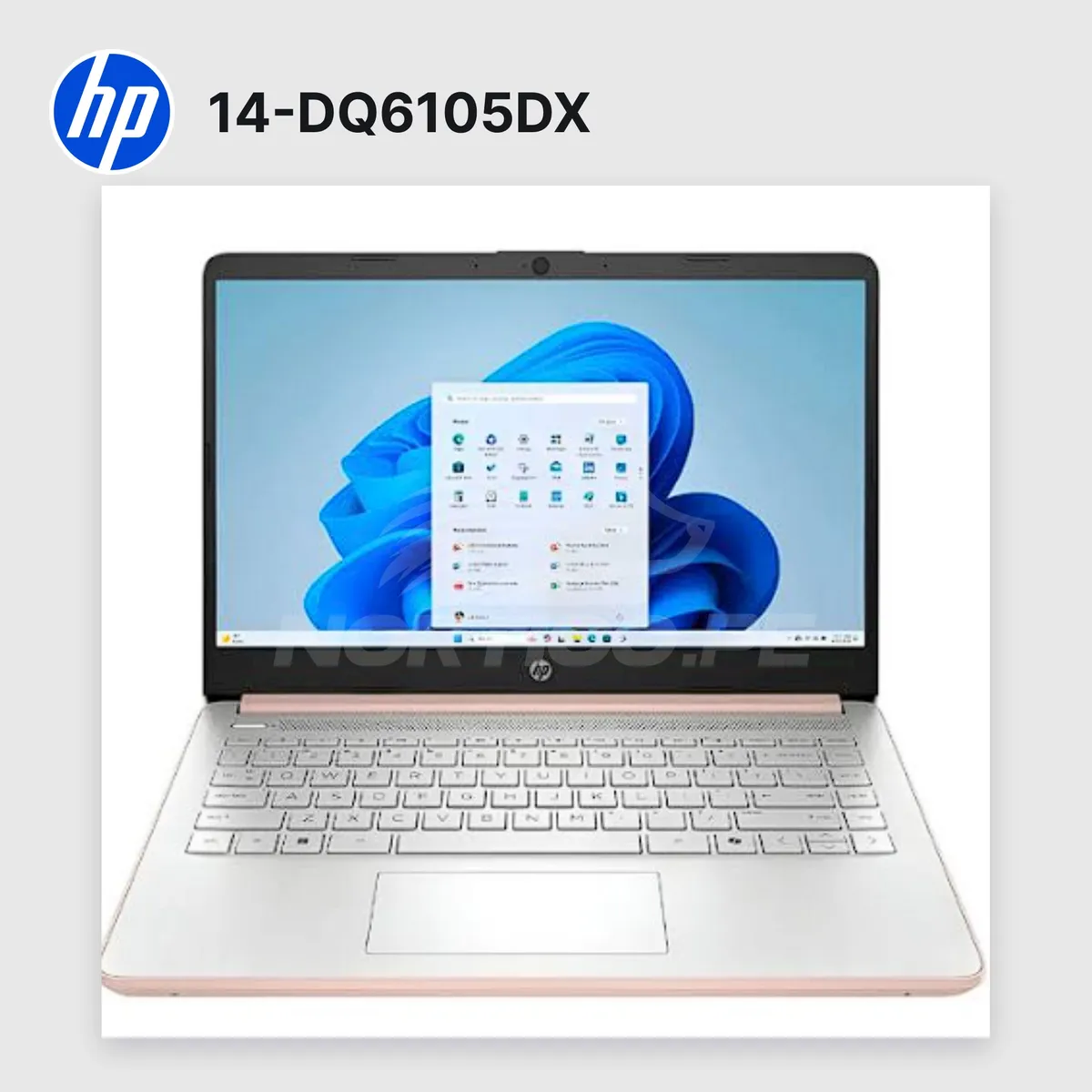 HP - Laptop HP 14-DQ6105DX N150 4GB 128GBUFS14" (D0SN9UA#ABA)