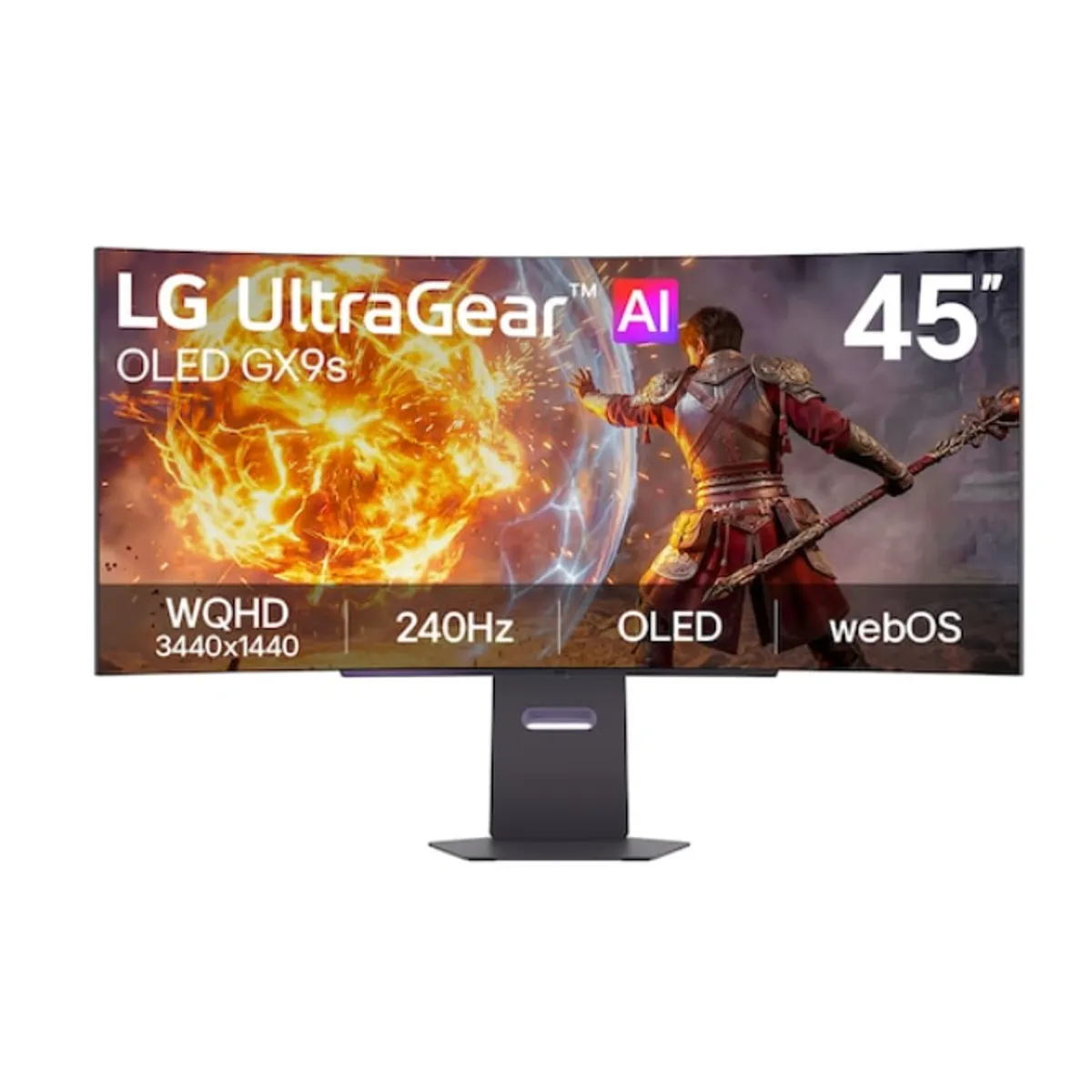 LG - Monitor Gamer OLED UltraGear™ GX9s de 45 pulgadas con tecnología webOS