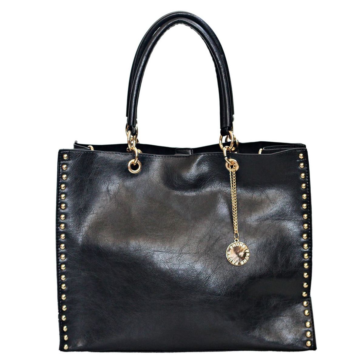 PRUNE - Cartera Emma Efecto Cuero  Negro Mujer Prune
