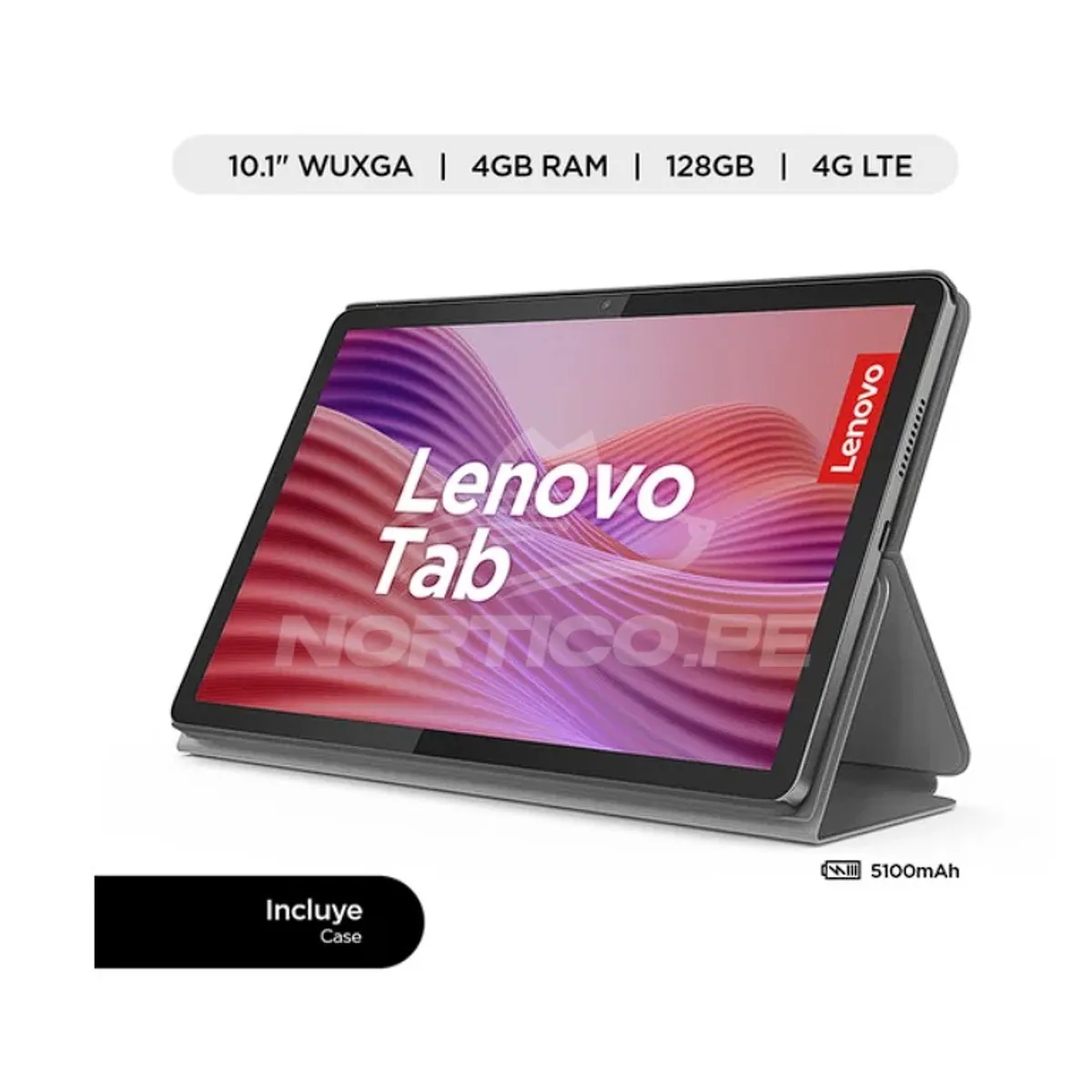 LENOVO - TabletLenovo Tab TB311XU 128GB 4GB RAM 10.1" WUXGA WiFi + 4G LTE (ZAEJ0105PE)