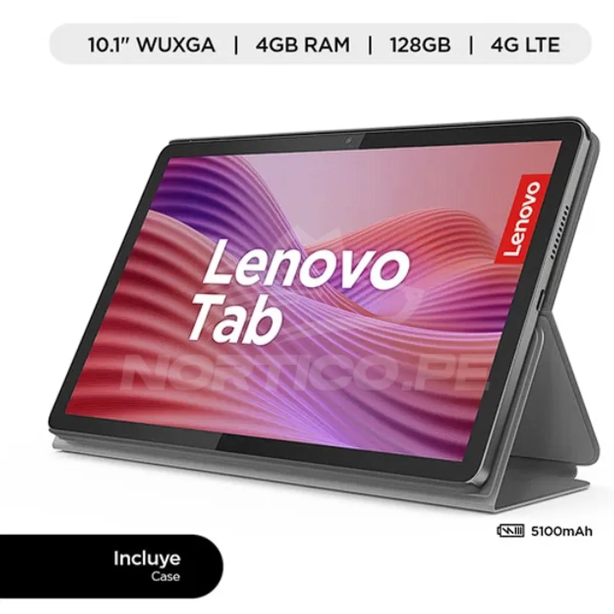 LENOVO - Tablet Lenovo TabTB311XU 128GB 4GB RAM 10.1" WUXGA WiFi + 4G LTE (ZAEJ0105PE)