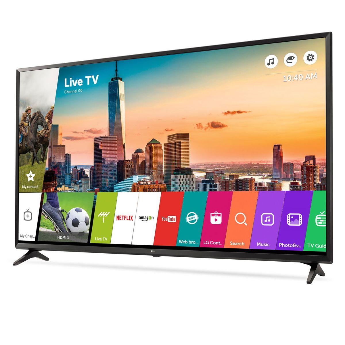 LG - LED UHD 4K 49" 49UJ6300 Smart WebOS 3.5