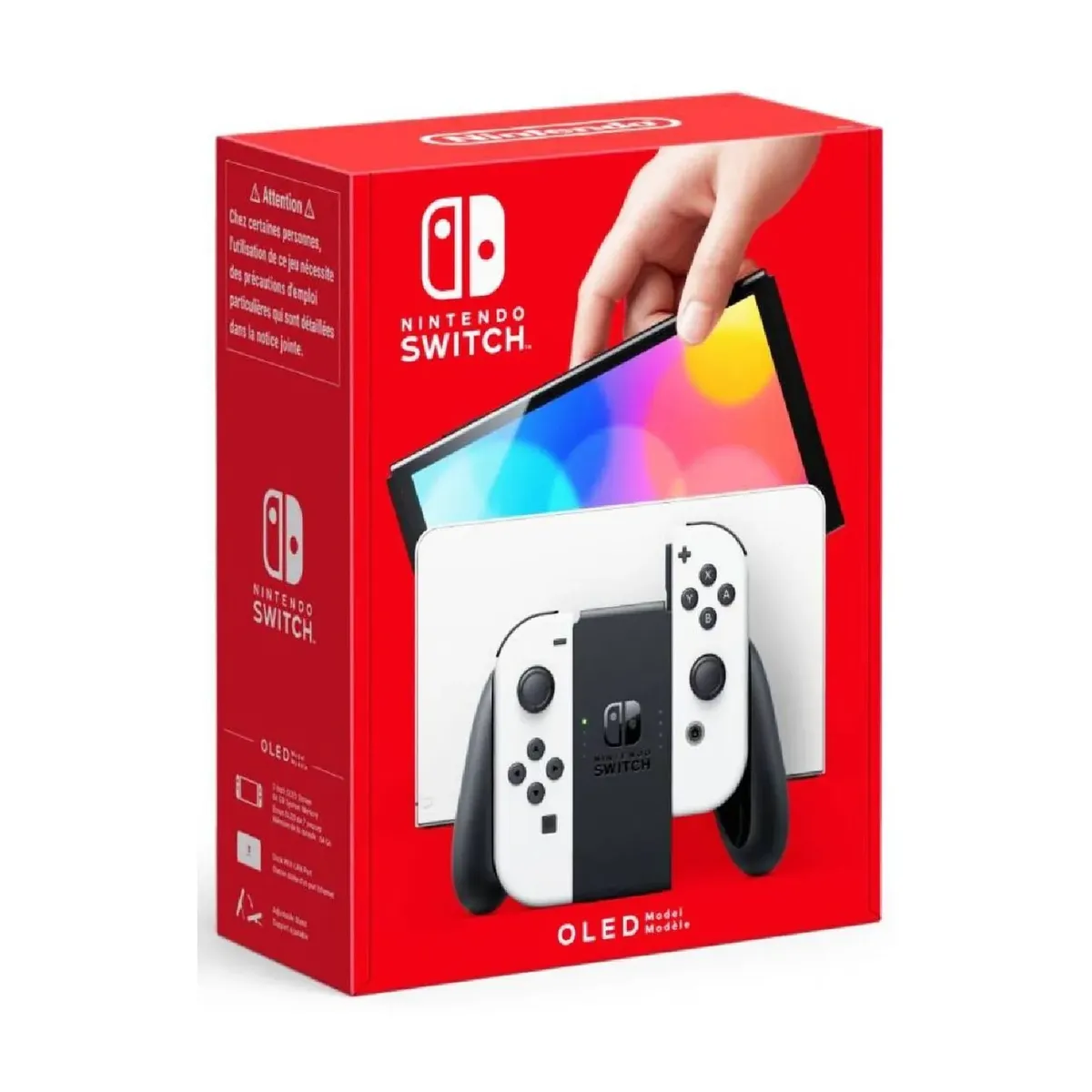 Nintendo - Consola Nintendo Switch OLED 64GB - Blanco