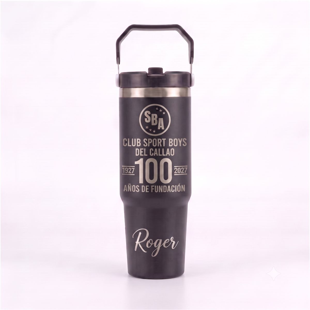 Termo Tomatodo Flip Boys 2027 Personalizado 900Ml Negro, marca LITTLE BRU ACCESORIOS EXCLUSIVOS - Foto Principal