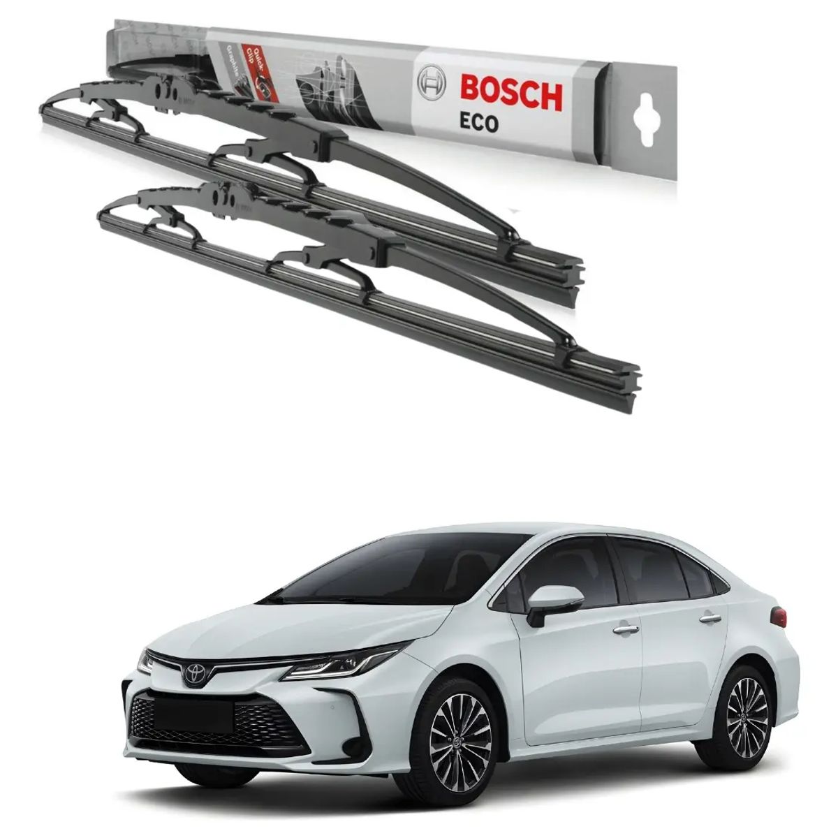Limpiaparabrisas Toyota Corolla 2020 al 2026 Bosch Eco, marca Bosch - Foto Principal