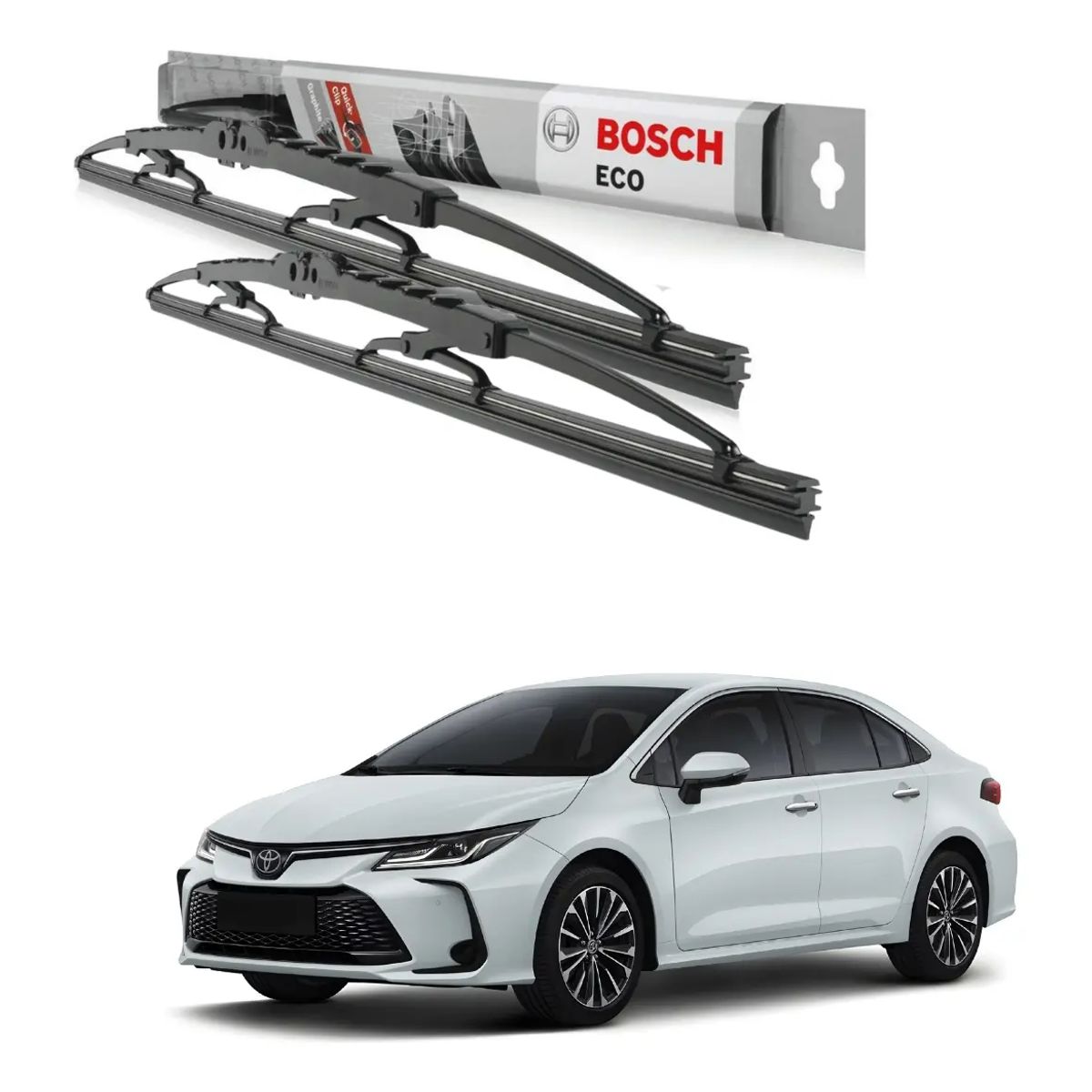 Limpiaparabrisas Toyota Corolla 2020 al 2026 Bosch Eco, marca Bosch - Foto Principal