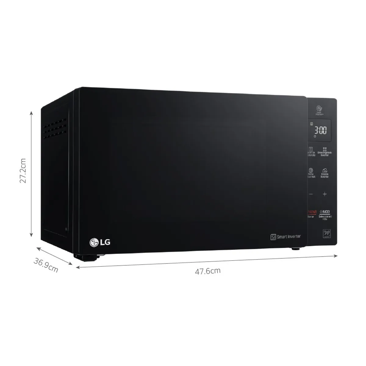 LG - Horno Microondas MS2536GIS 25L con EasyClean LG