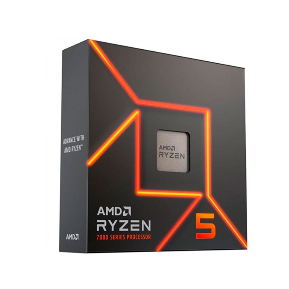 AMD - PROCESADOR AMD Ryzen 5 7600X 4.70/5.30GHZ, AM5 P/N: 100-100000593WOF