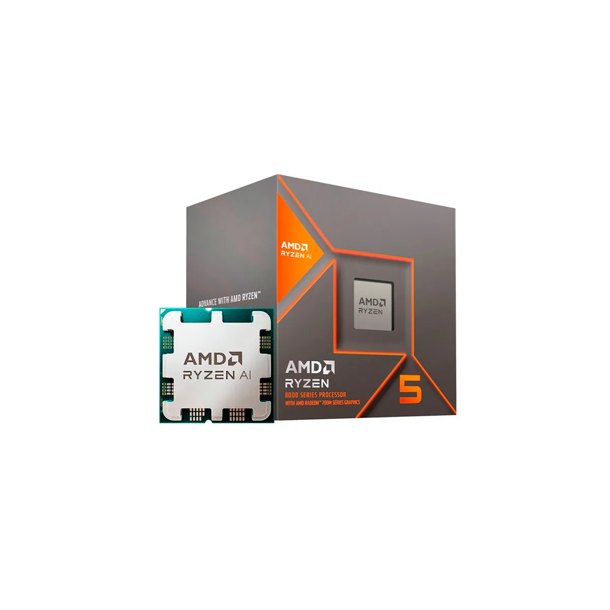AMD - PROCESADOR AMD RYZEN 5 8600G 4.30 / 5.00 GHZ P/N: 100-100001237BOX