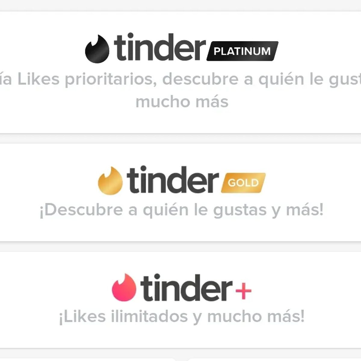 PERU - Código Tinder Plus 1 Mes Peru