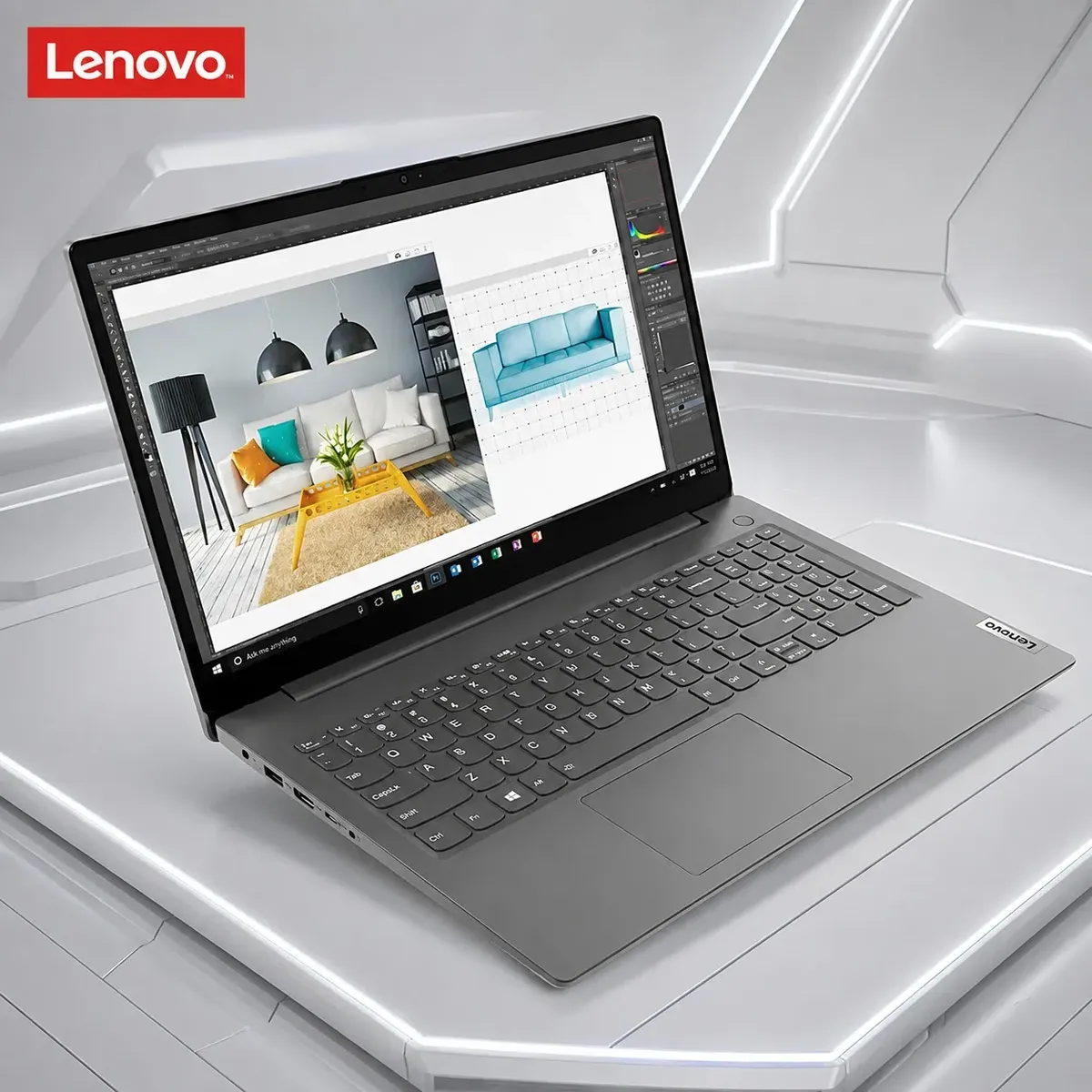 LENOVO - Laptop Lenovo V15 G4 ABP Ryzen 7 7730U 16GB 512GB SSD 15.6" FHD Radeon 82YY002YLM