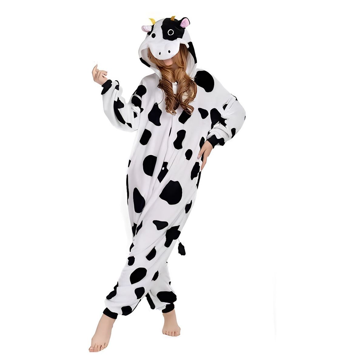 GENERICO - Disfraz Pijama Importada de Vaca Onesie