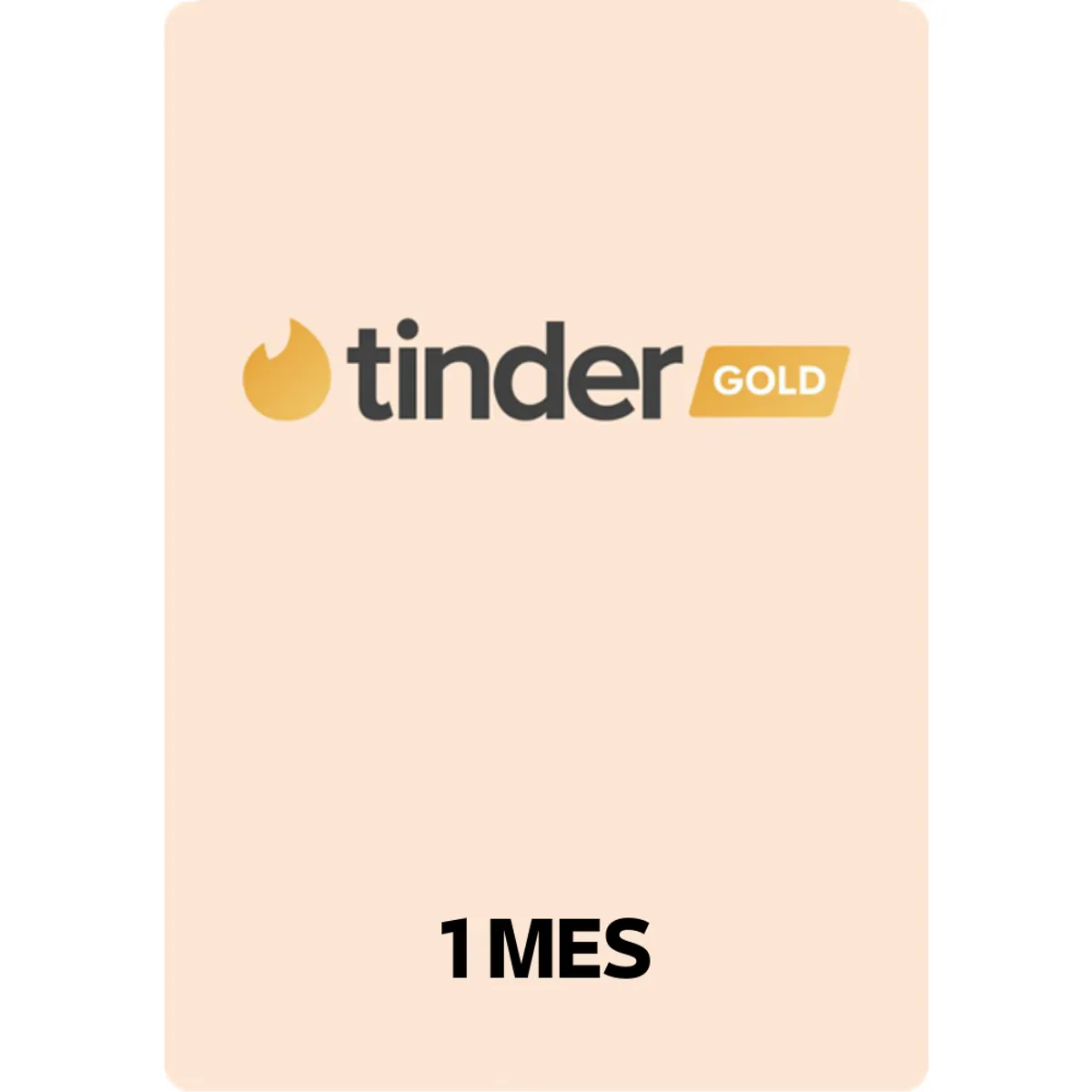 PERU - Código Tinder Gold 1 Mes Peru