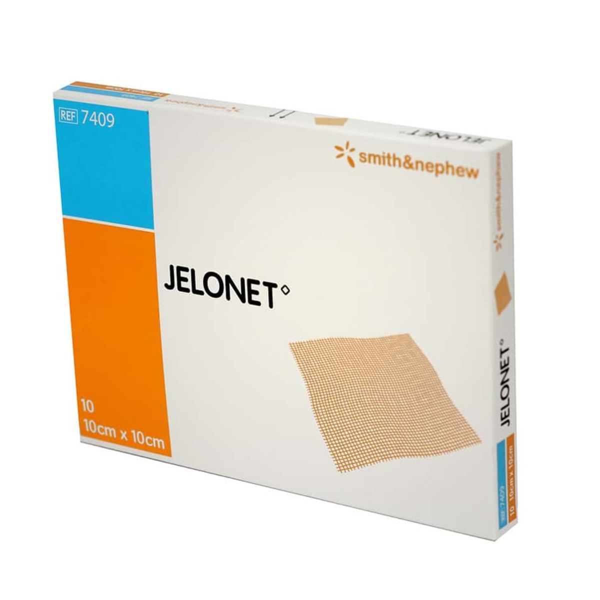 GENERICO - JELONET APOSITO DE GASA PARAFINADA 10X10CM CAJA C/10 PIEZAS
