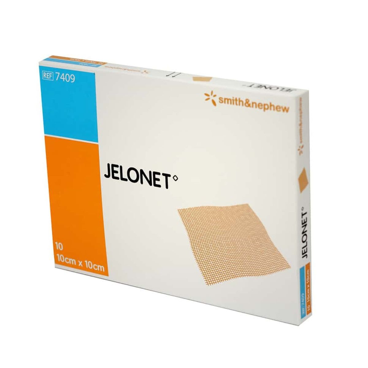 GENERICO - JELONET APOSITO DE GASA PARAFINADA 10X10CM CAJA C/10 PIEZAS