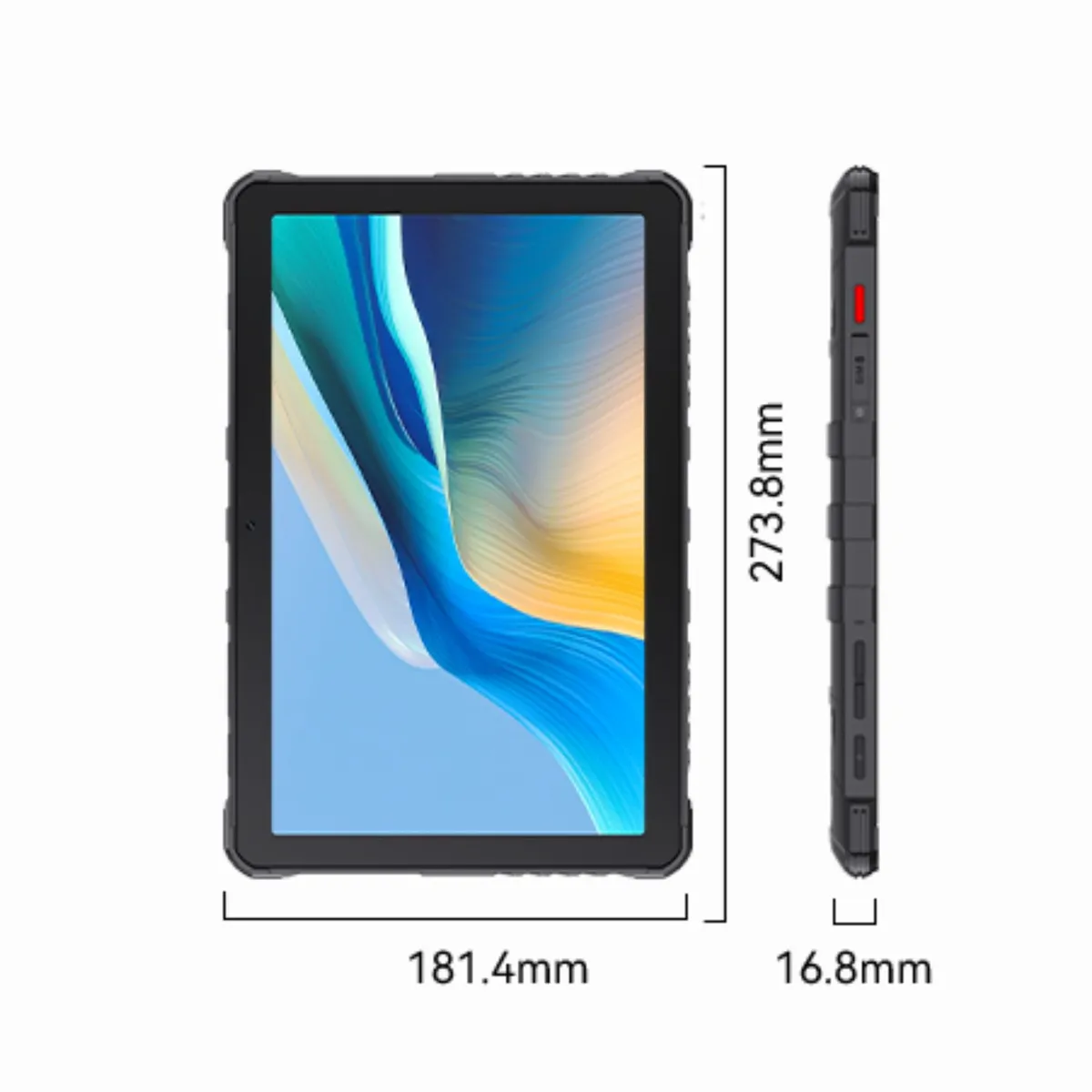 CUBOT - Tablet Rugerizado Doble Chip Cubot Tab Kingkong 2 Ram 8GB ampliable a 16GB Rom 256GB 20400mAh