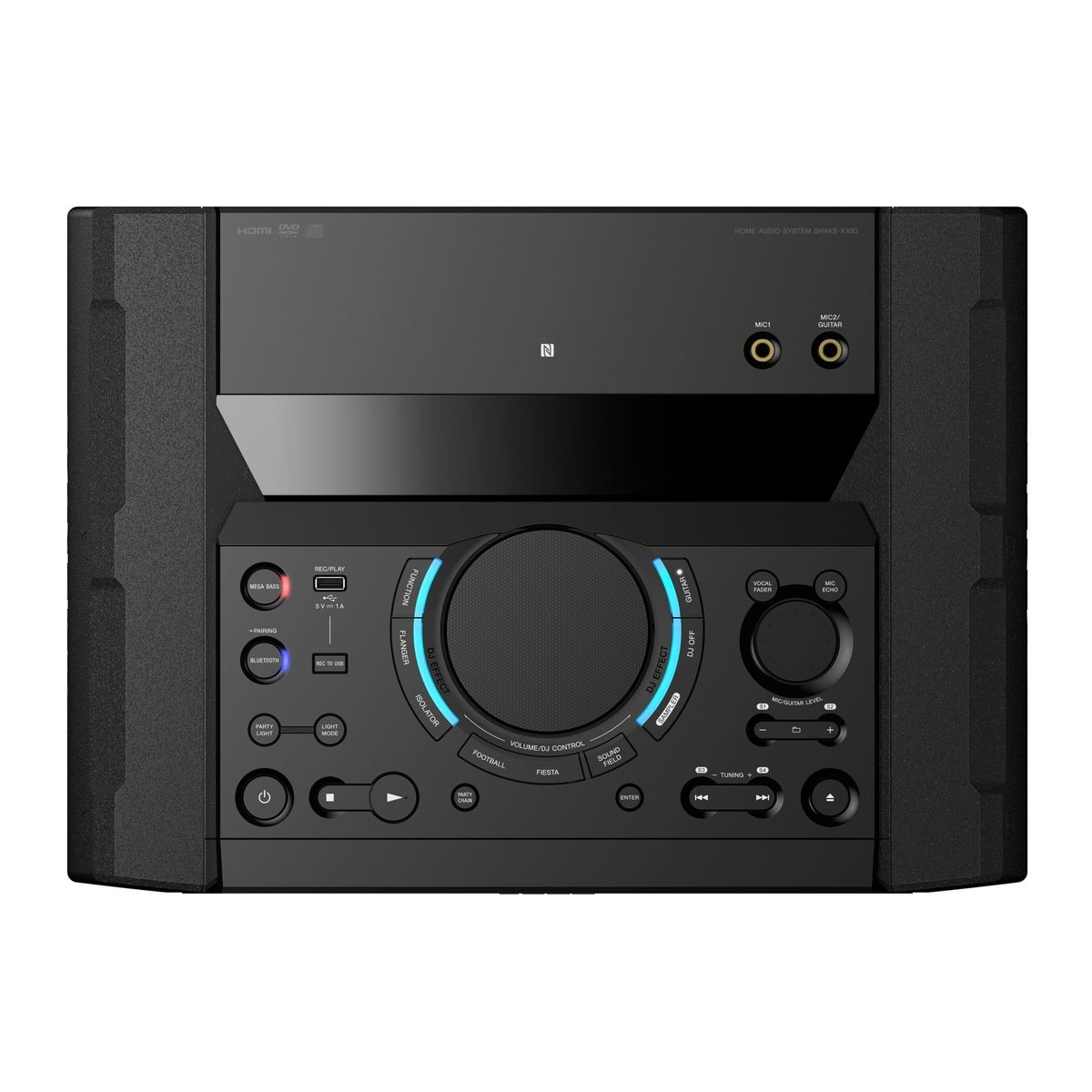 SONY - Equipo de Sonido Sony SHAKEX10 DVD Karaoke