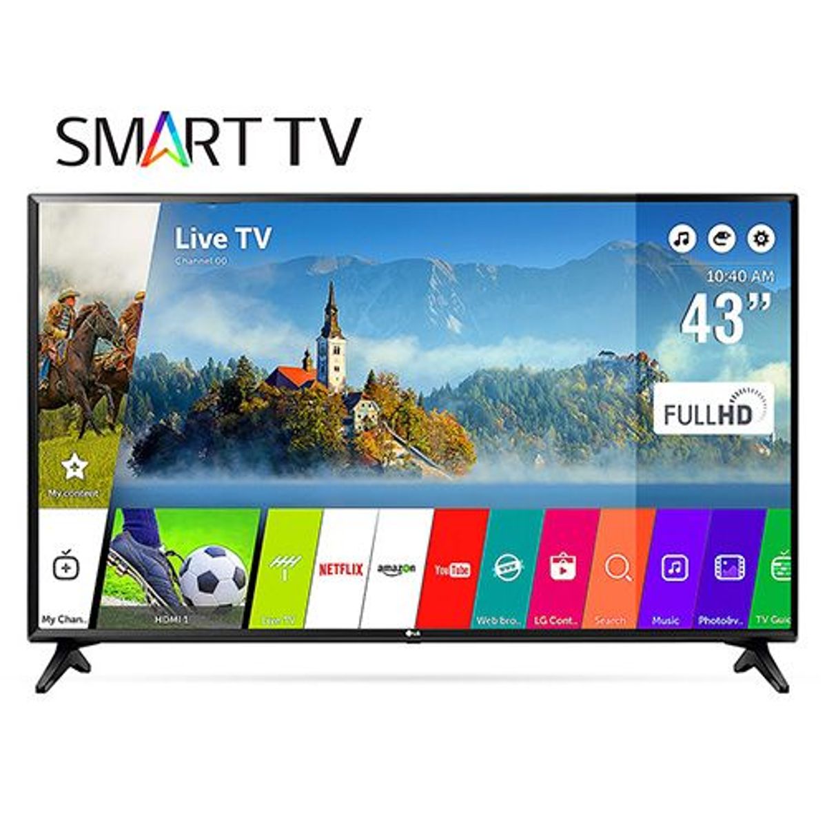 LG - Televisor 43" FHD SMART TV 43LJ5500