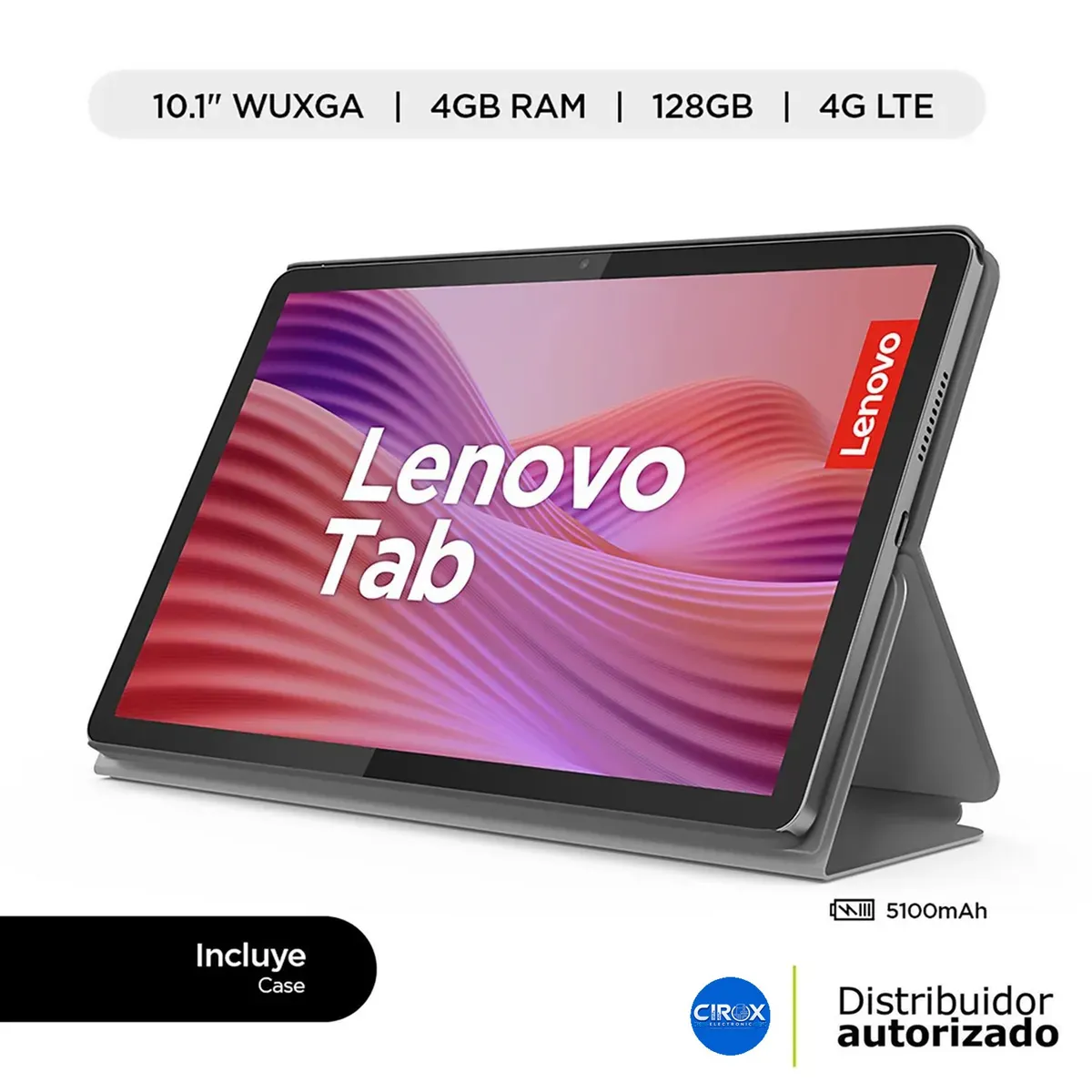 LENOVO - Tablet Lenovo Tab LTE 128GB 4GB Ram 10.1" Mediatek Helio G85