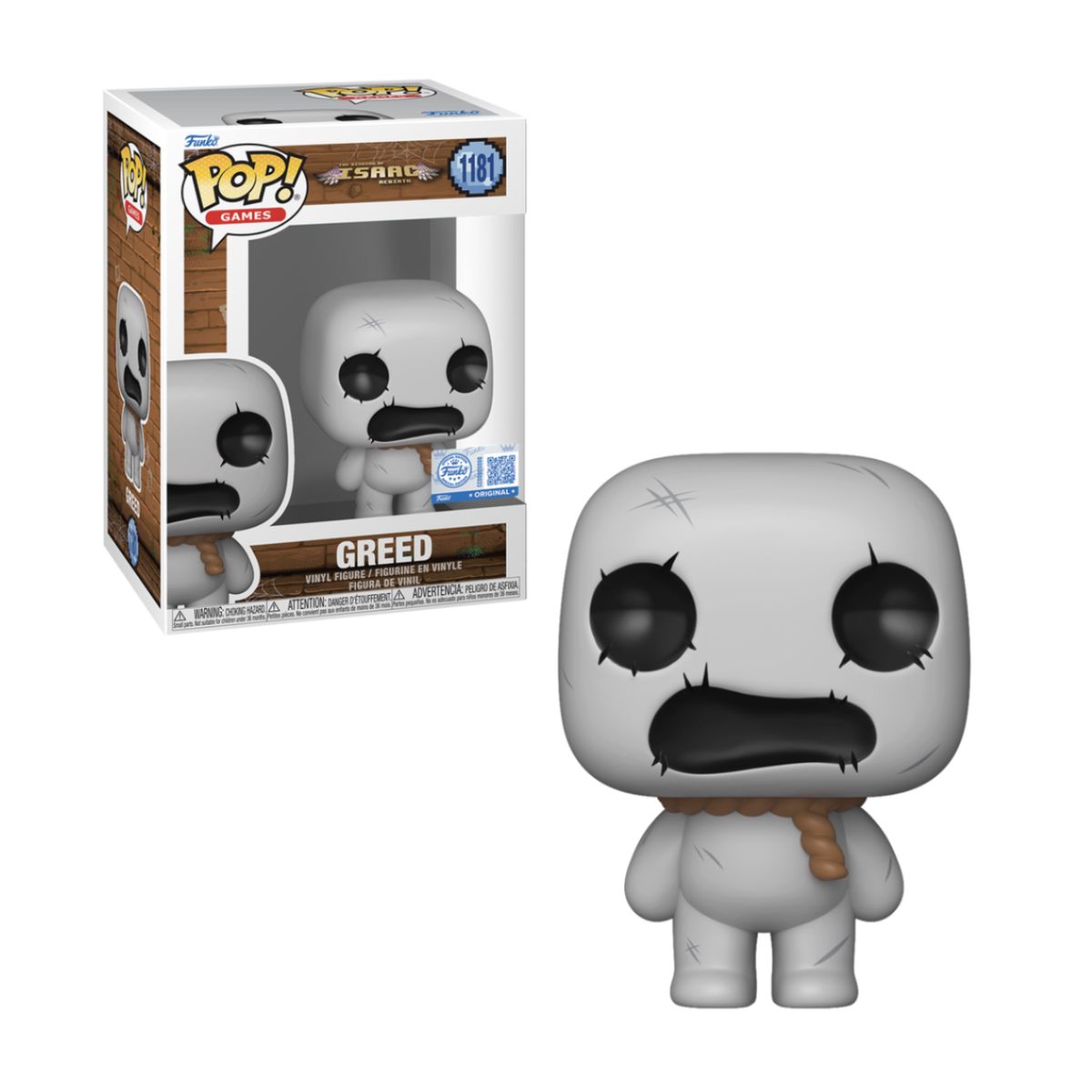 Greed Funko Pop 1181 The Binding of Isaac Exclusivo FUNKO | Falabella Perú