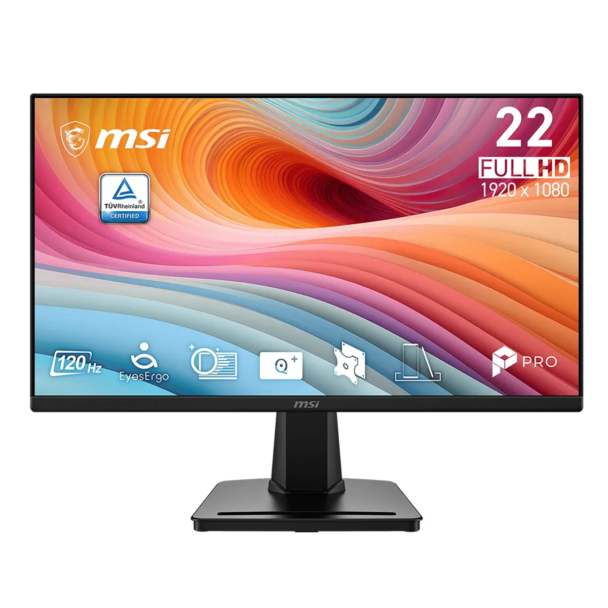 Msi - Monitor MSI PRO MP225 E12L 22″ Full HD IPS 120Hz 1ms HDMI VGA