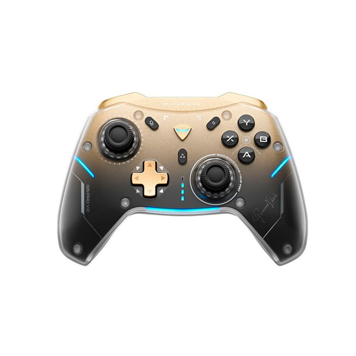MACHENIKE - Mando Gamepad Machenike G5 Pro Wireless RGB con Base Recargable
