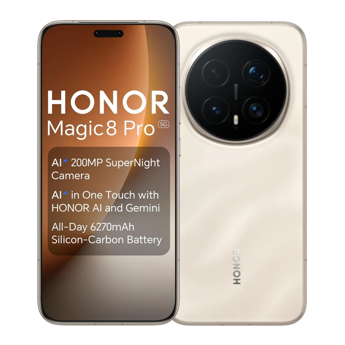 HONOR - Honor Magic 8 pro 512GB 12GB Dorado