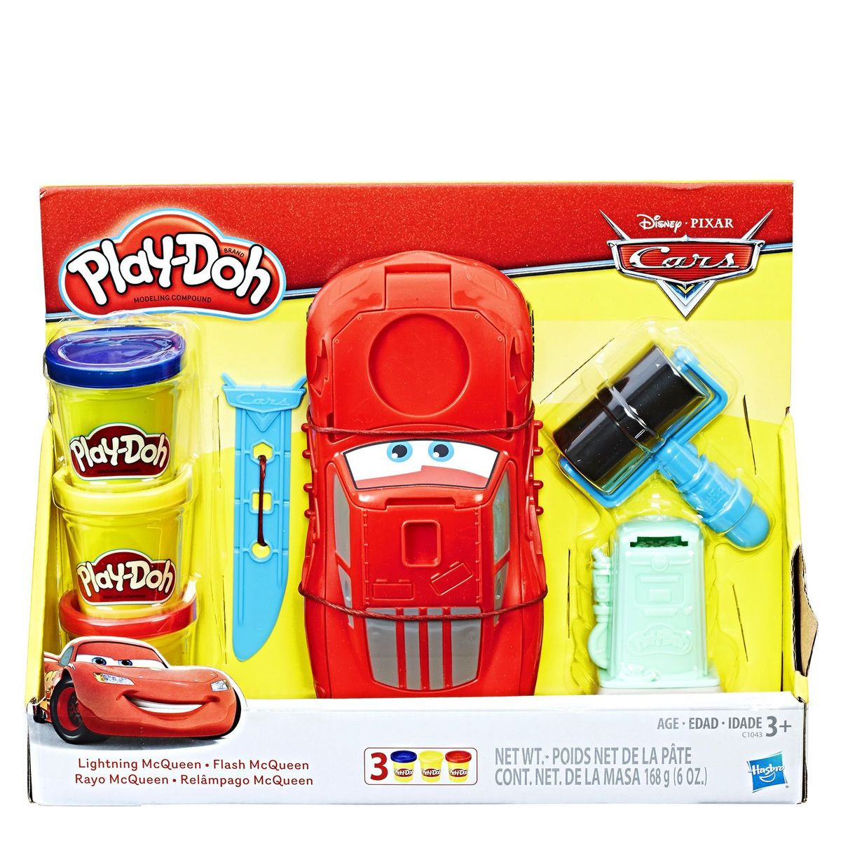 PLAY DOH - Set de Juego Creativo Rayo McQueen