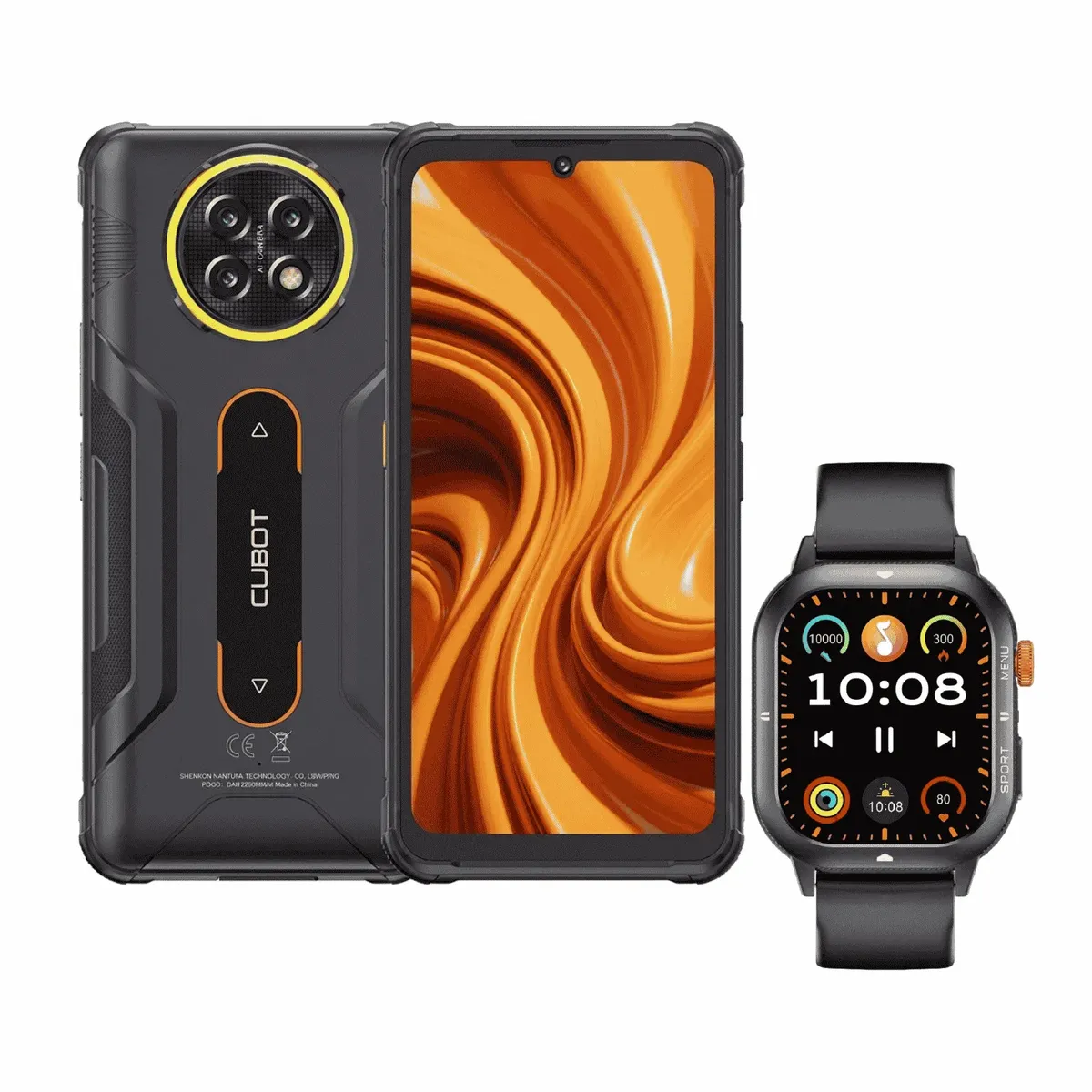 Combo Cubot Celular Resistente KingKong ACE 5 RAM 8GB Expandible a 20GB ROM 256GB + Smartwatch U1, marca CUBOT - Foto Principal