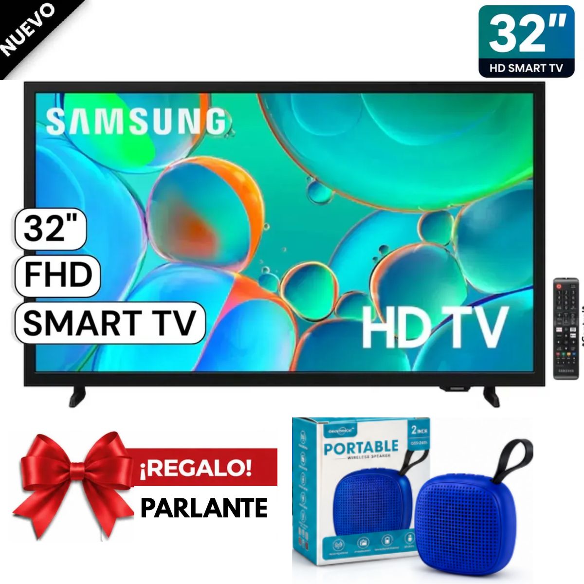 Televisor Samsung 32 FHD H5000F Smart TV + Parlante SAMSUNG | Falabella ...