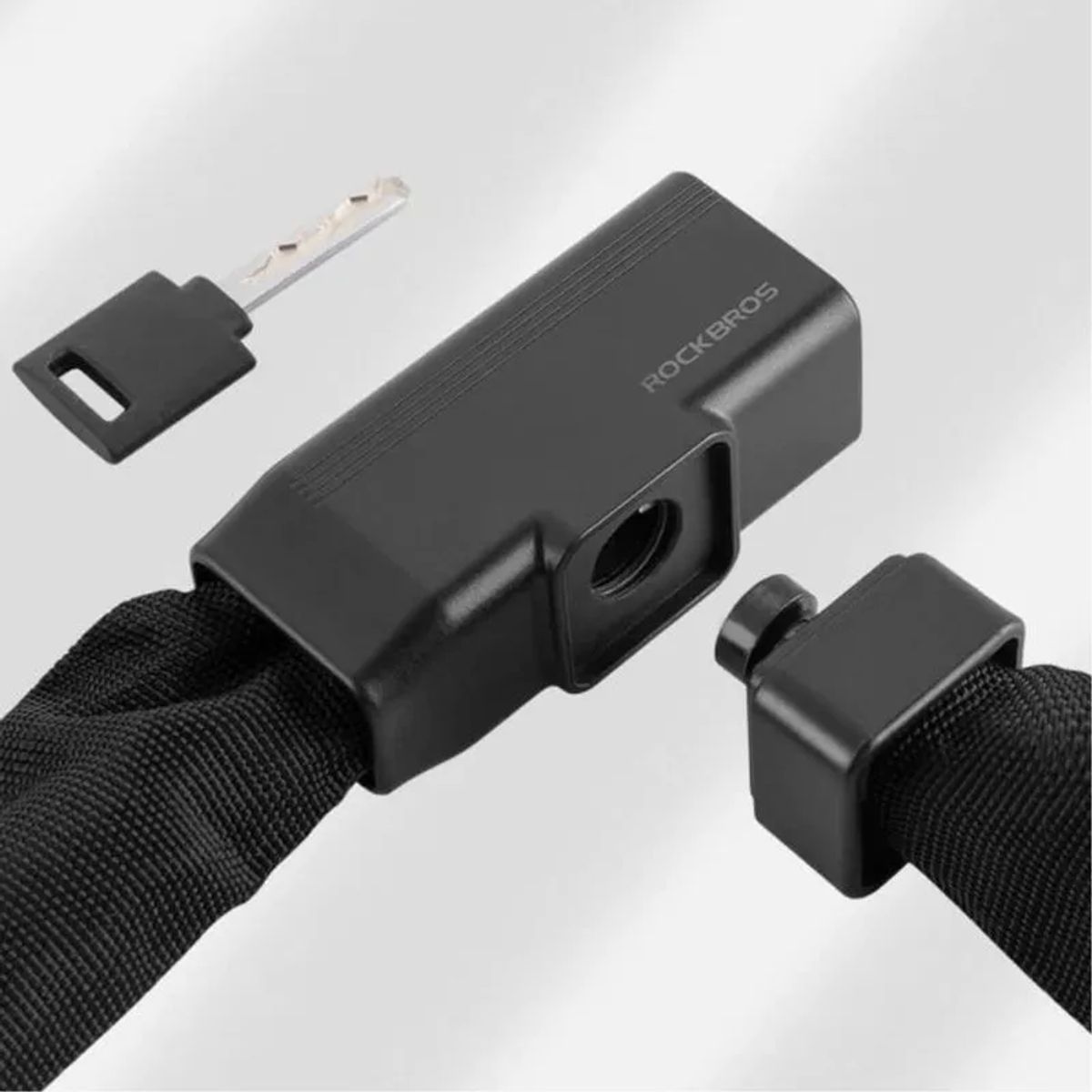 Cadena De Seguridad Rockbros Para Moto Y Bicicleta, marca Rockbros - Foto 2