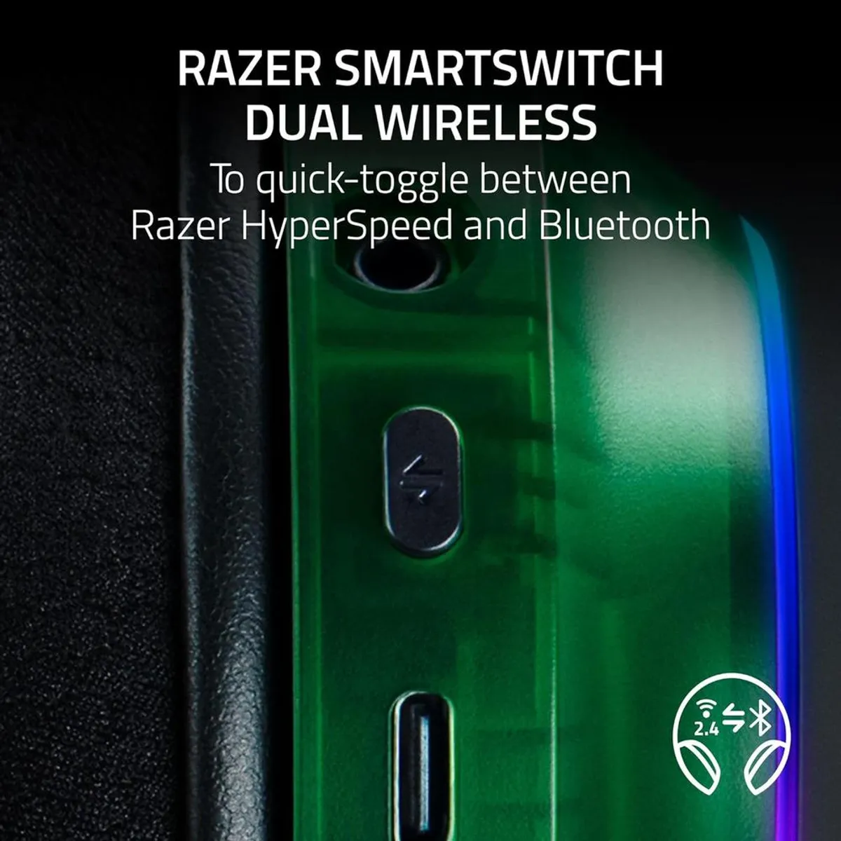 RAZER - AUDÍFONOS INALÁMBRICOS BARRACUDA X CHROMA RAZER