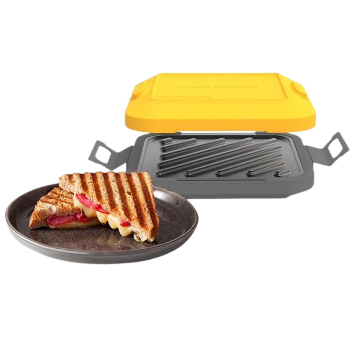 QUALITY PRODUCTS - Tostadora de Microondas Clever Micro Toastie gris