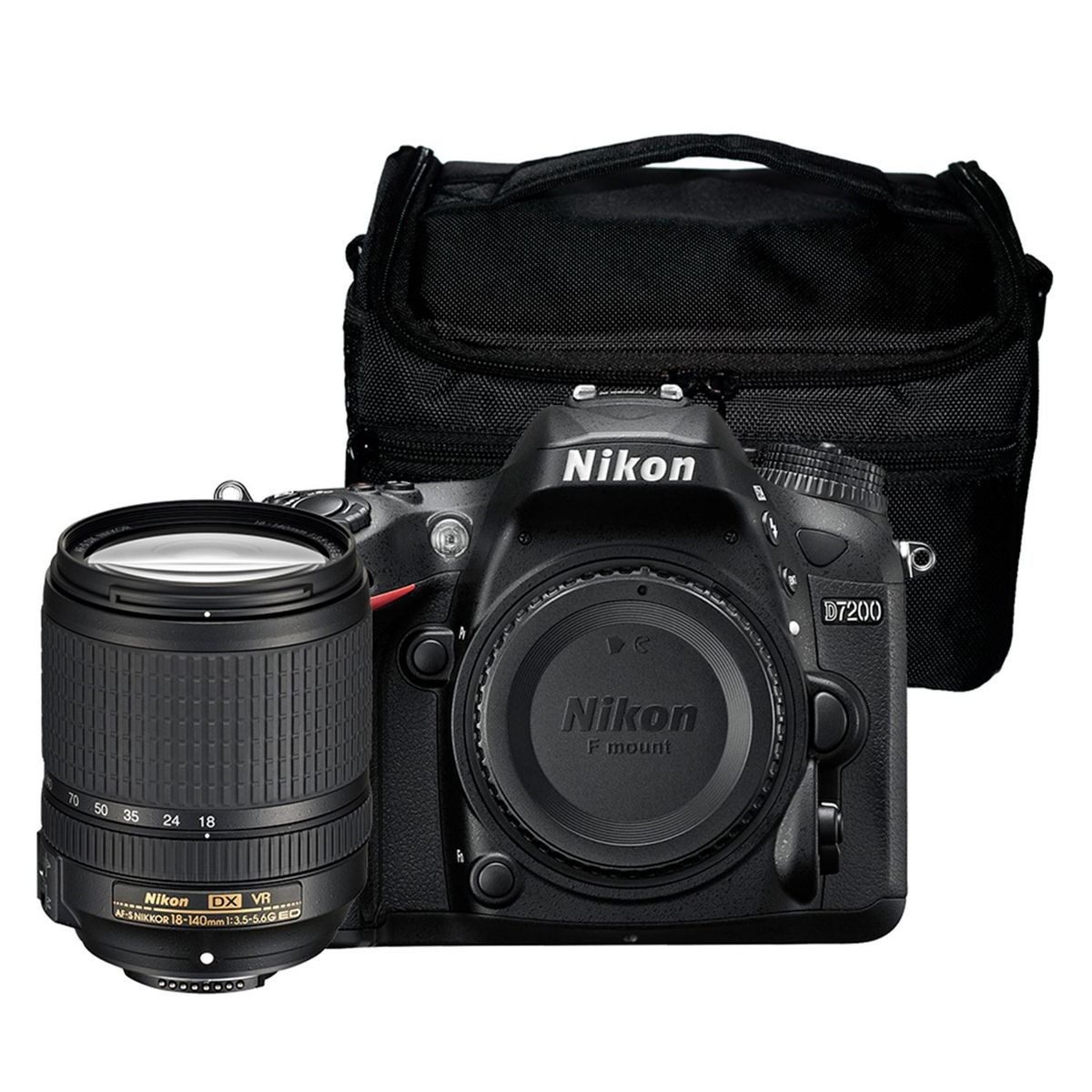 NIKON - Cámara Réflex D7200 18-140mm 