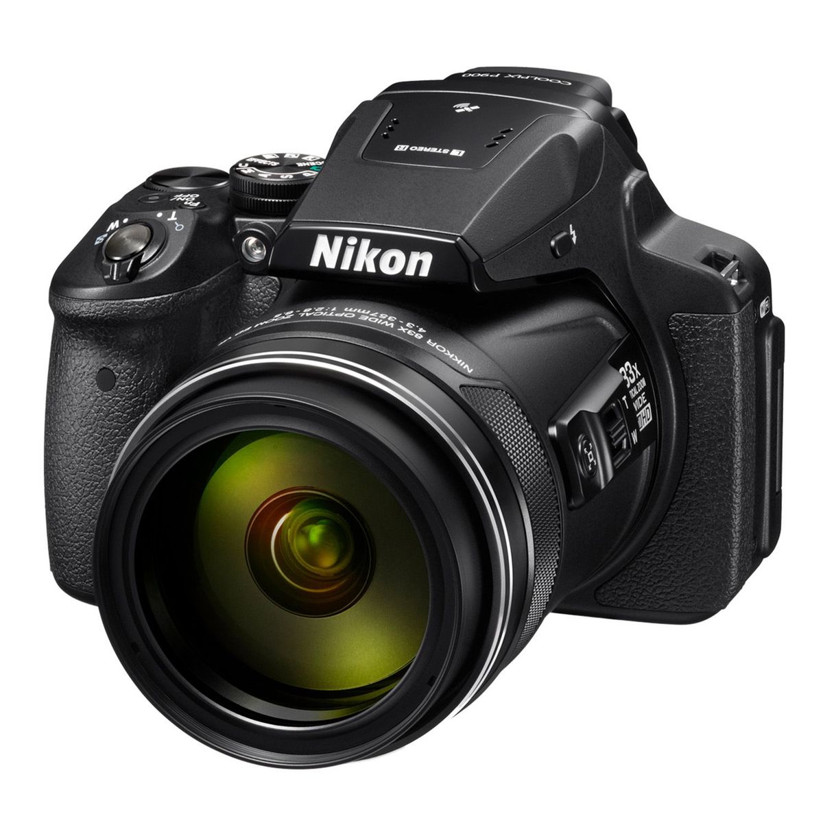 NIKON - Cámara Super Zoom Coolpix P900 83x, WiFi, PASM