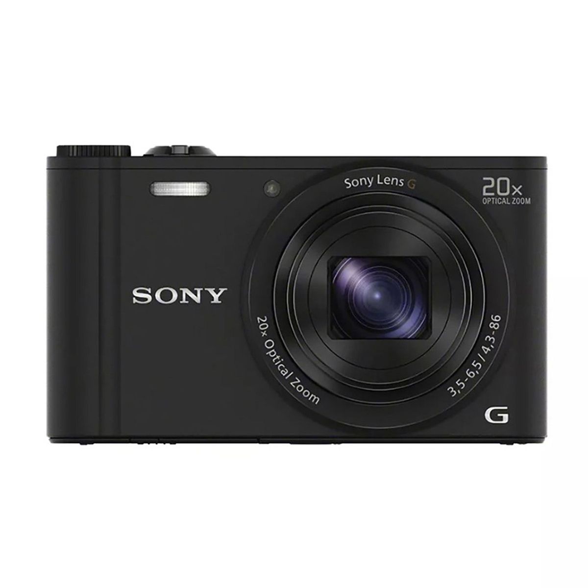 SONY - Cámara Digital Cybershot DSC-WX350 de 18.2 MP con Zoom 20X/Video Full HD/WiFi
