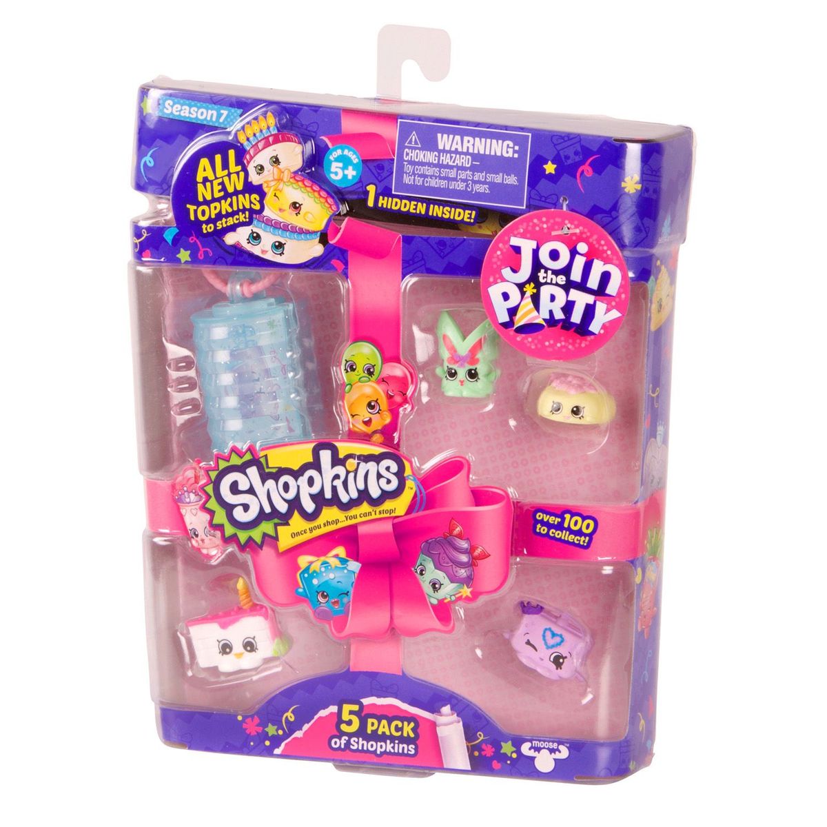 SHOPKINS - Pack x 5 Figuras con Linterna