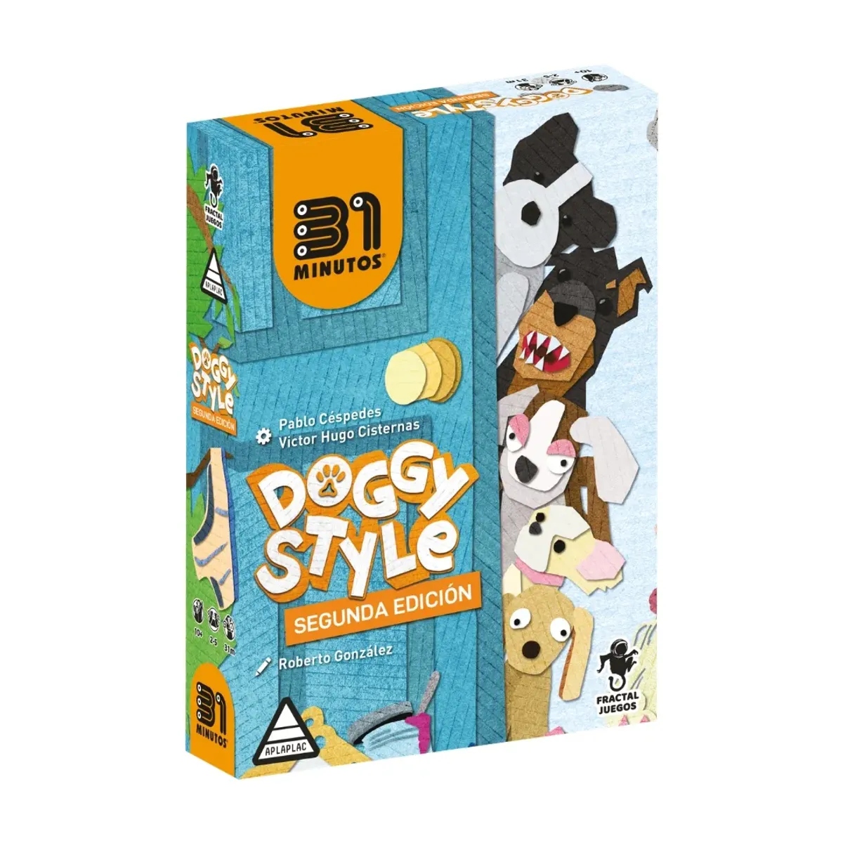 JUEGOS - Juego de Mesa DOGGY STYLE - Juego de Cartas Familiar de 31 Minutos para Niños y Adultos