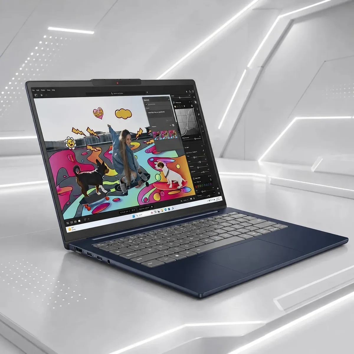 LENOVO - Laptop Lenovo IdeaPad Slim 5 14IMH10 Core Ultra 9 185H 16GB 512GB SSD 14" WUXGA 83V6004GLM