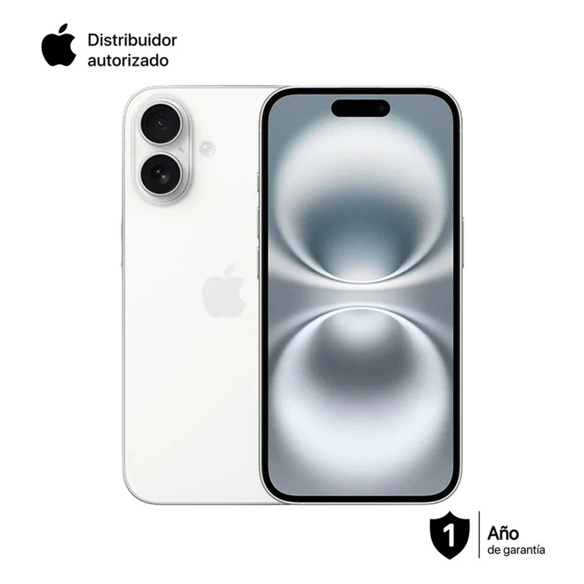 APPLE - IPHONE 16 128GB 6.1” WHITE NANO SIM